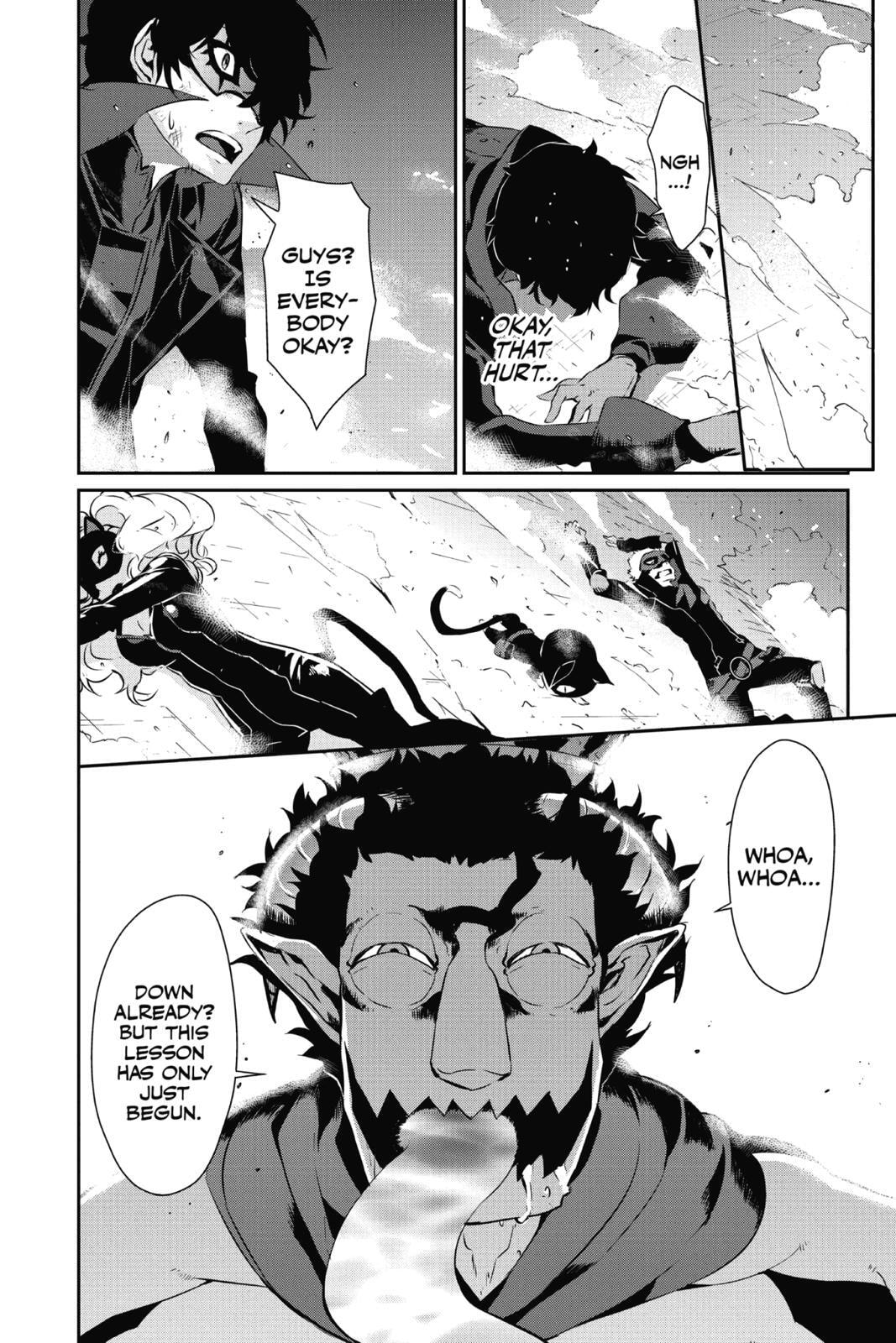Persona 5 Chapter 8 page 35 - 