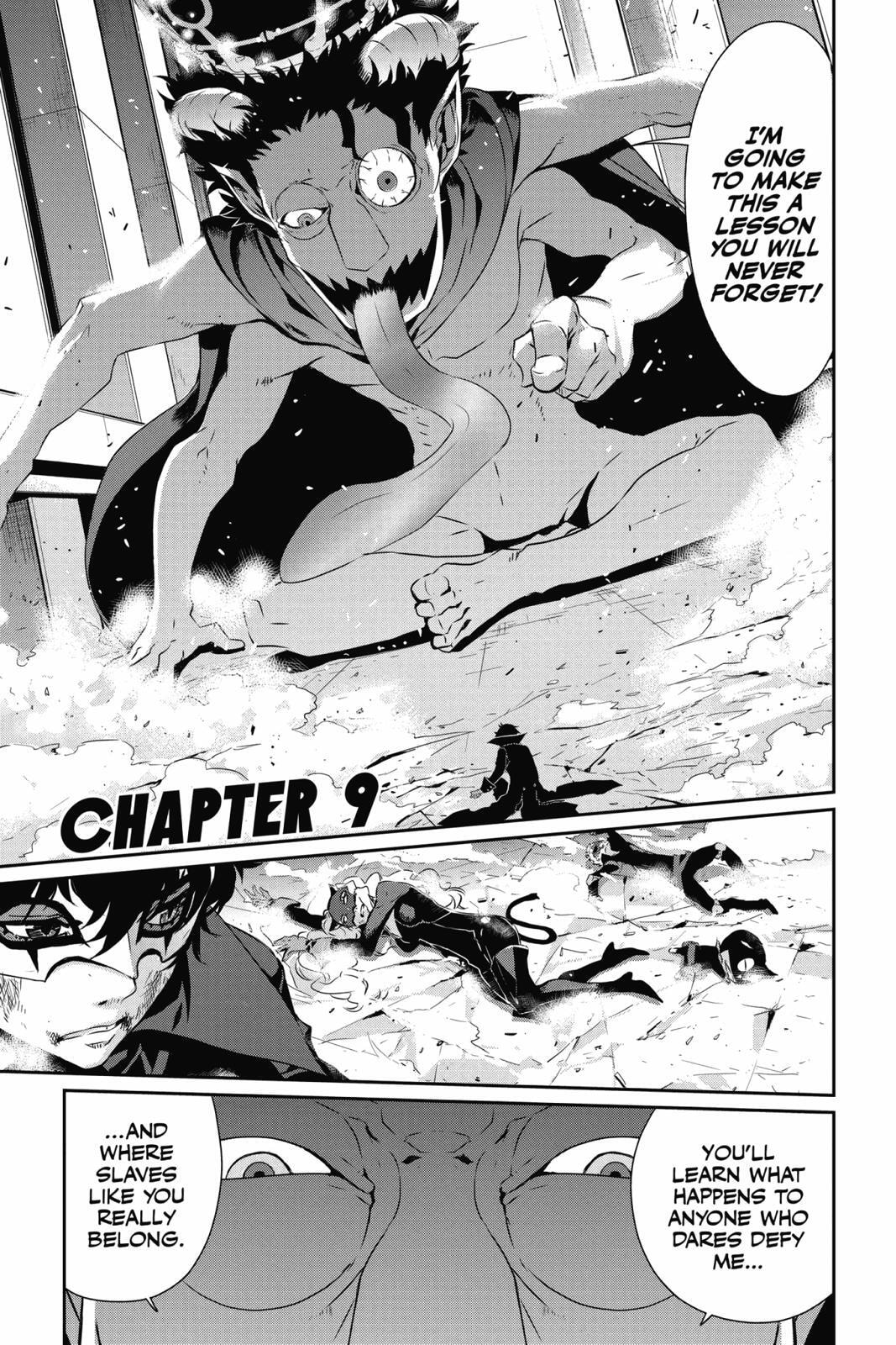 Persona 5 Chapter 9 page 1 - 