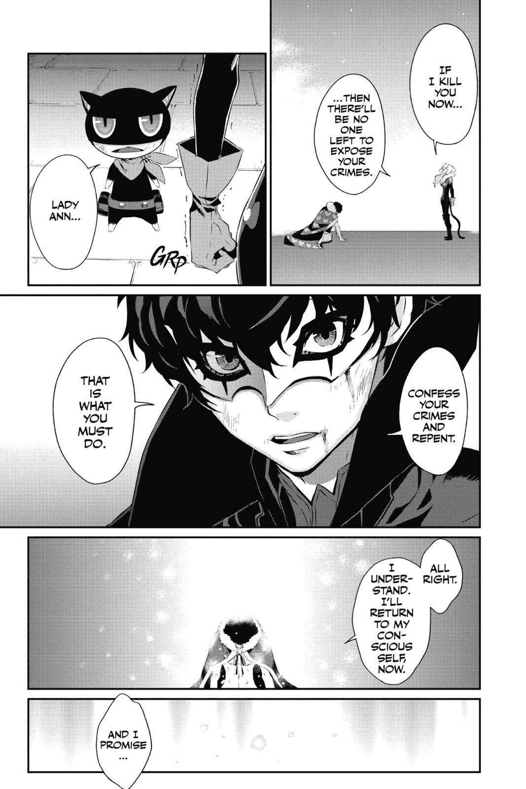 Persona 5 Chapter 9 page 28 - 
