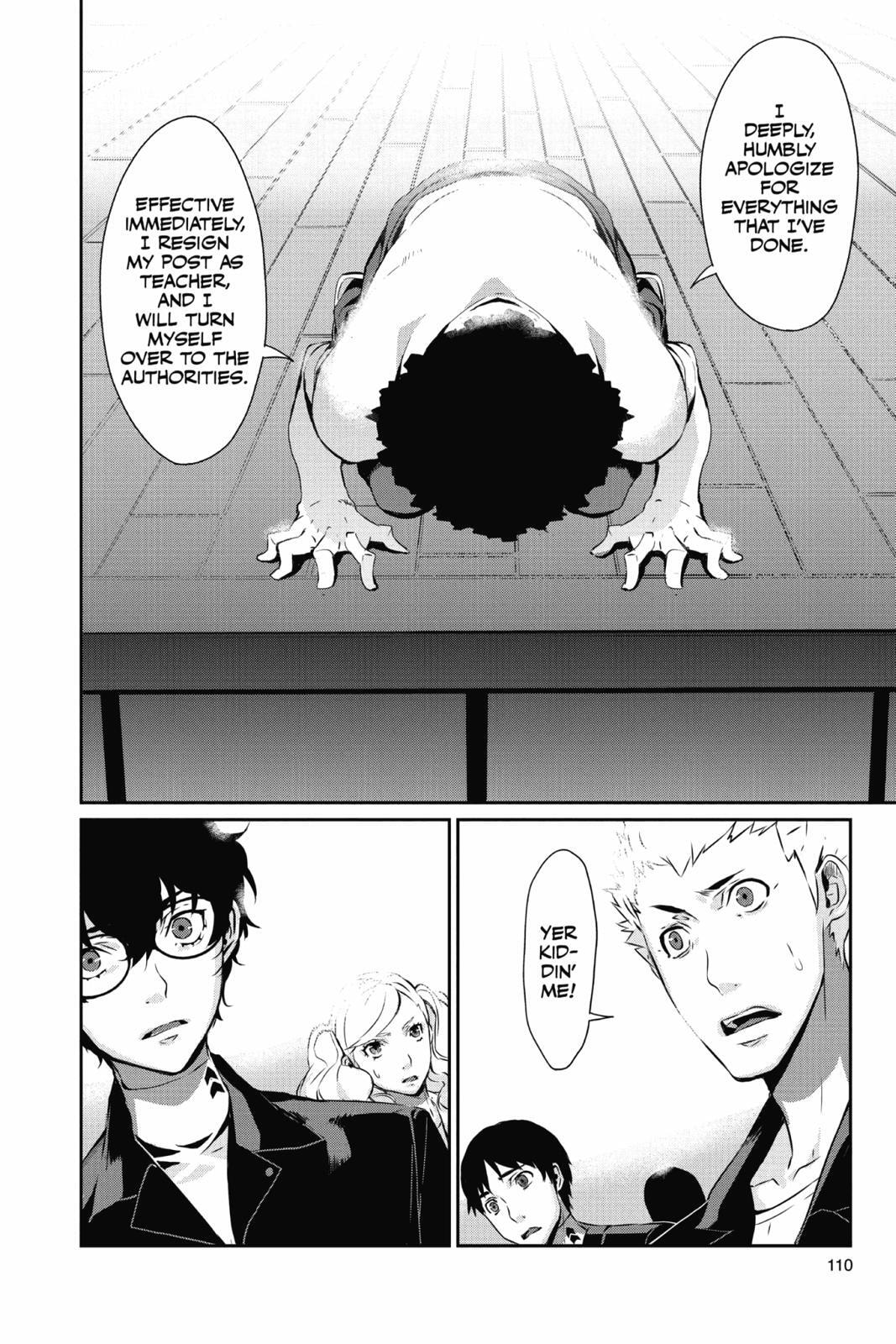 Persona 5 Chapter 9 page 35 - 