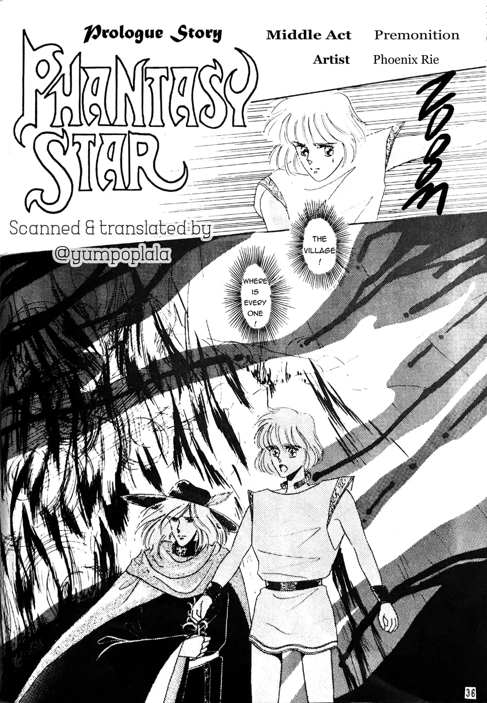 Phantasy Star: Phantom Cities Chapter 2 page 2 - 