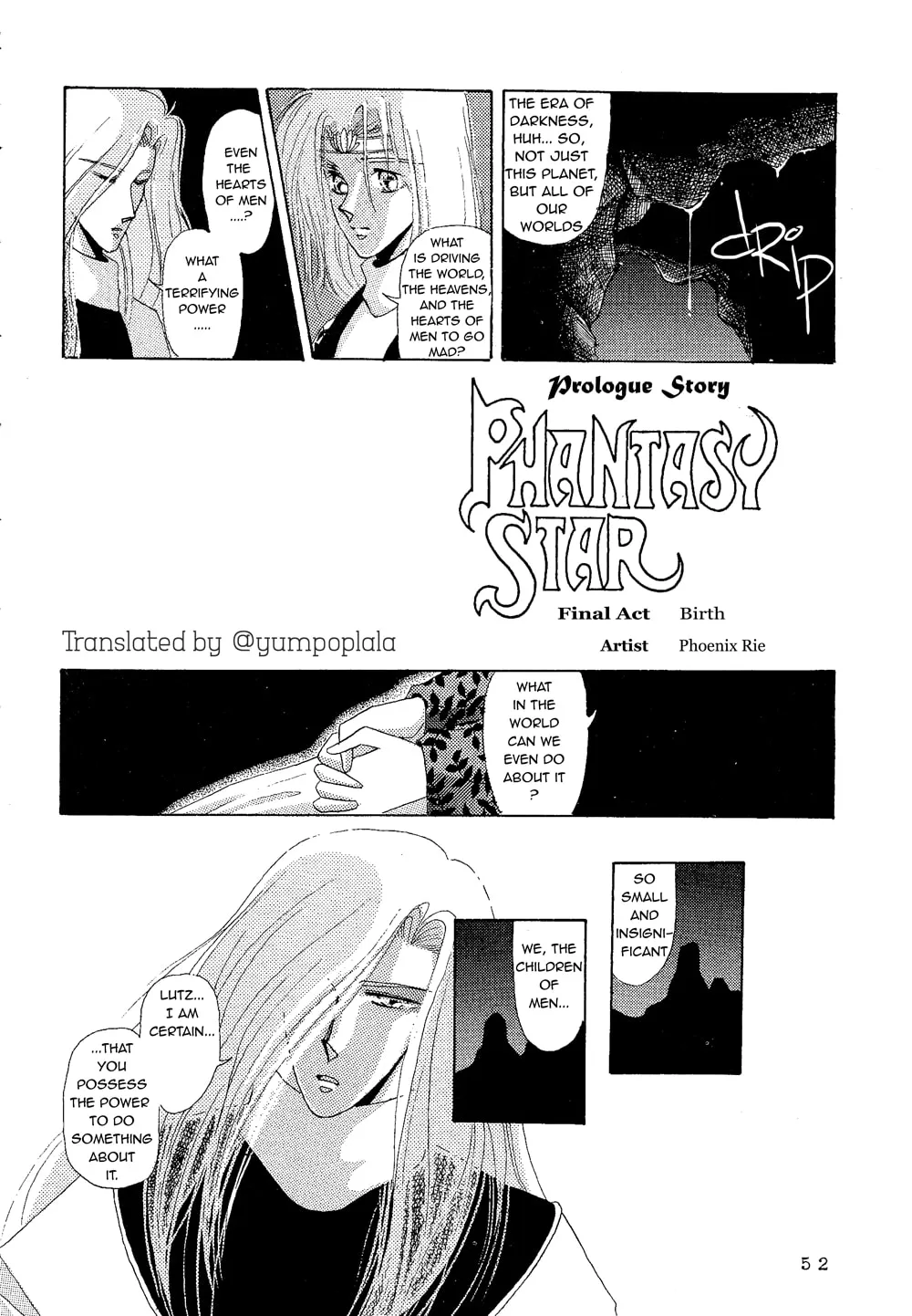 Phantasy Star: Phantom Cities Chapter 3 page 1 - 
