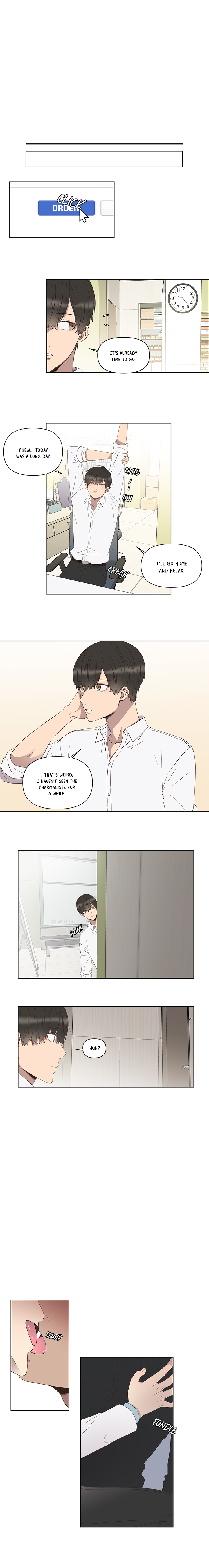 Pharmacy Back Room (In Pharmacy) Chapter 1 page 6 - 