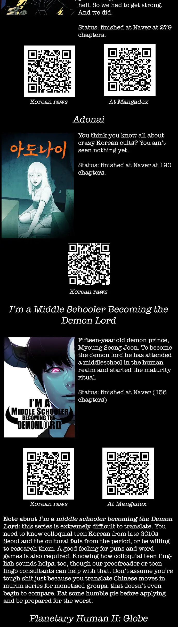 Planetary Human Ii: Globe Chapter 15 page 49 - 