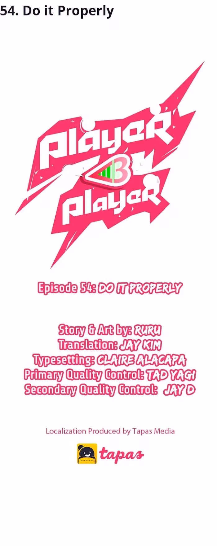 Player <3 Player Chapter 54 page 2 - 