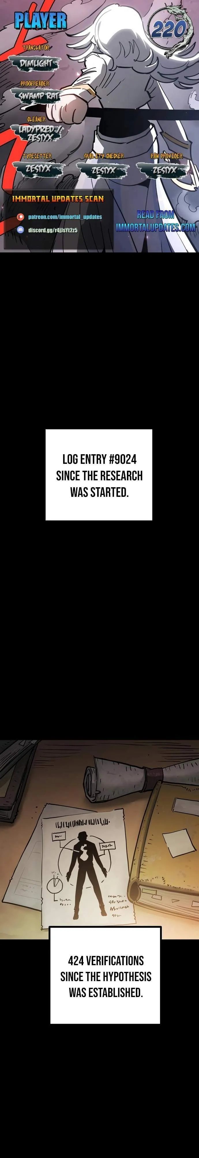 Player from Today Onwards Chapter 220 page 1 - 