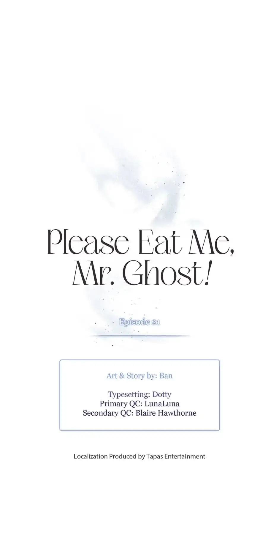 Please Eat Me, Mr. Ghost! Chapter 21 page 22 - 