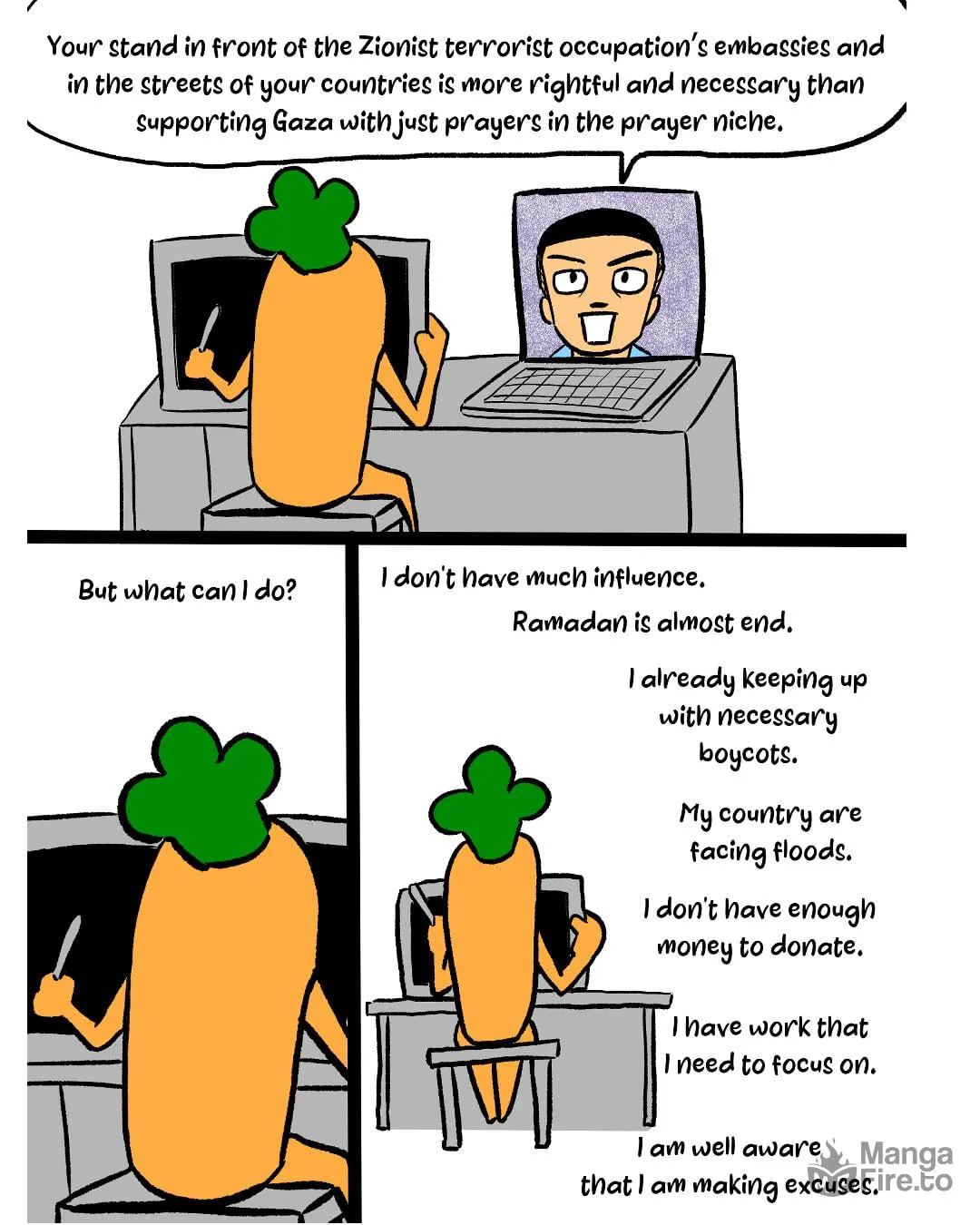 Please raise their voice Chapter 1 page 5 - 