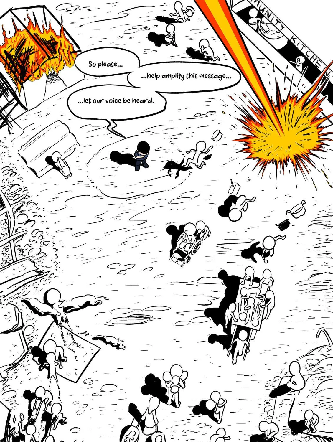 Please raise their voice Chapter 4 page 9 - 