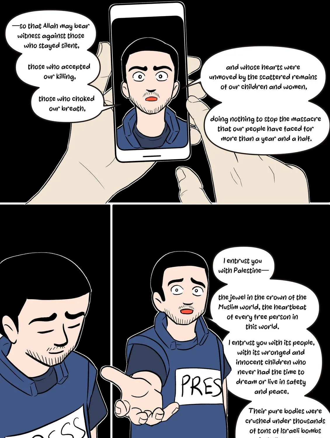 Please raise their voice Chapter 8 page 5 - 