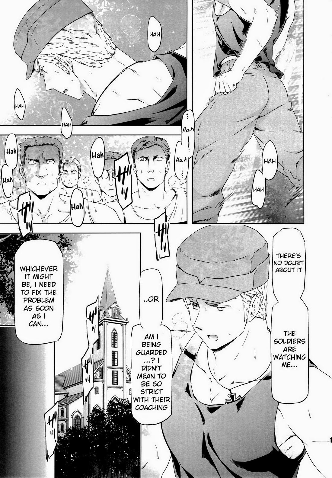 Please support us, leader ! Chapter 1 page 8 - 