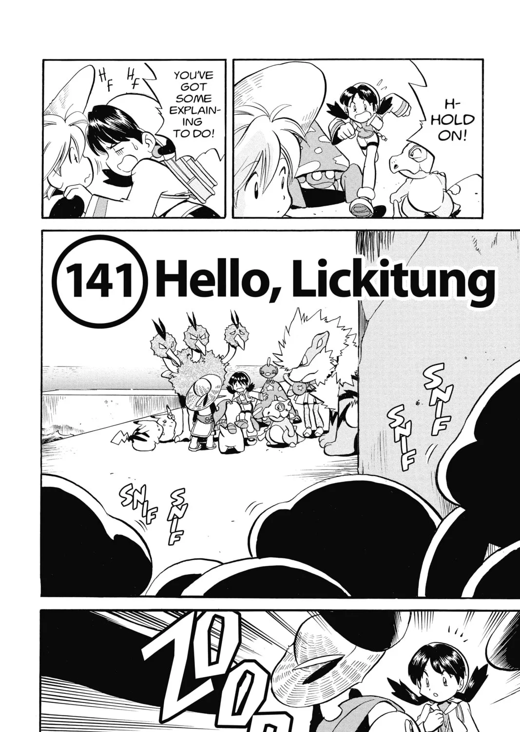 Pokémon Adventures Chapter 141 page 1 - 