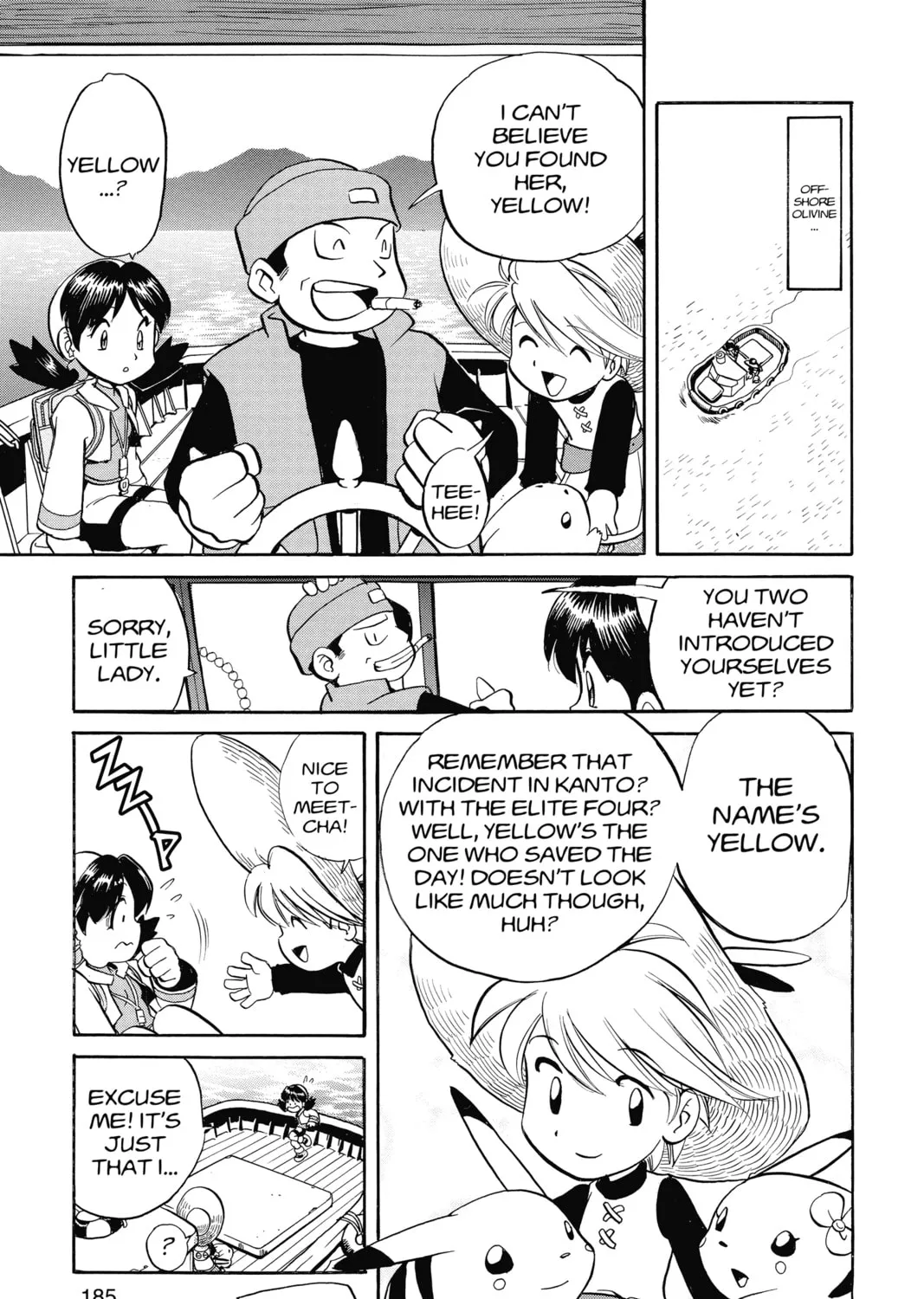 Pokémon Adventures Chapter 142 page 3 - 