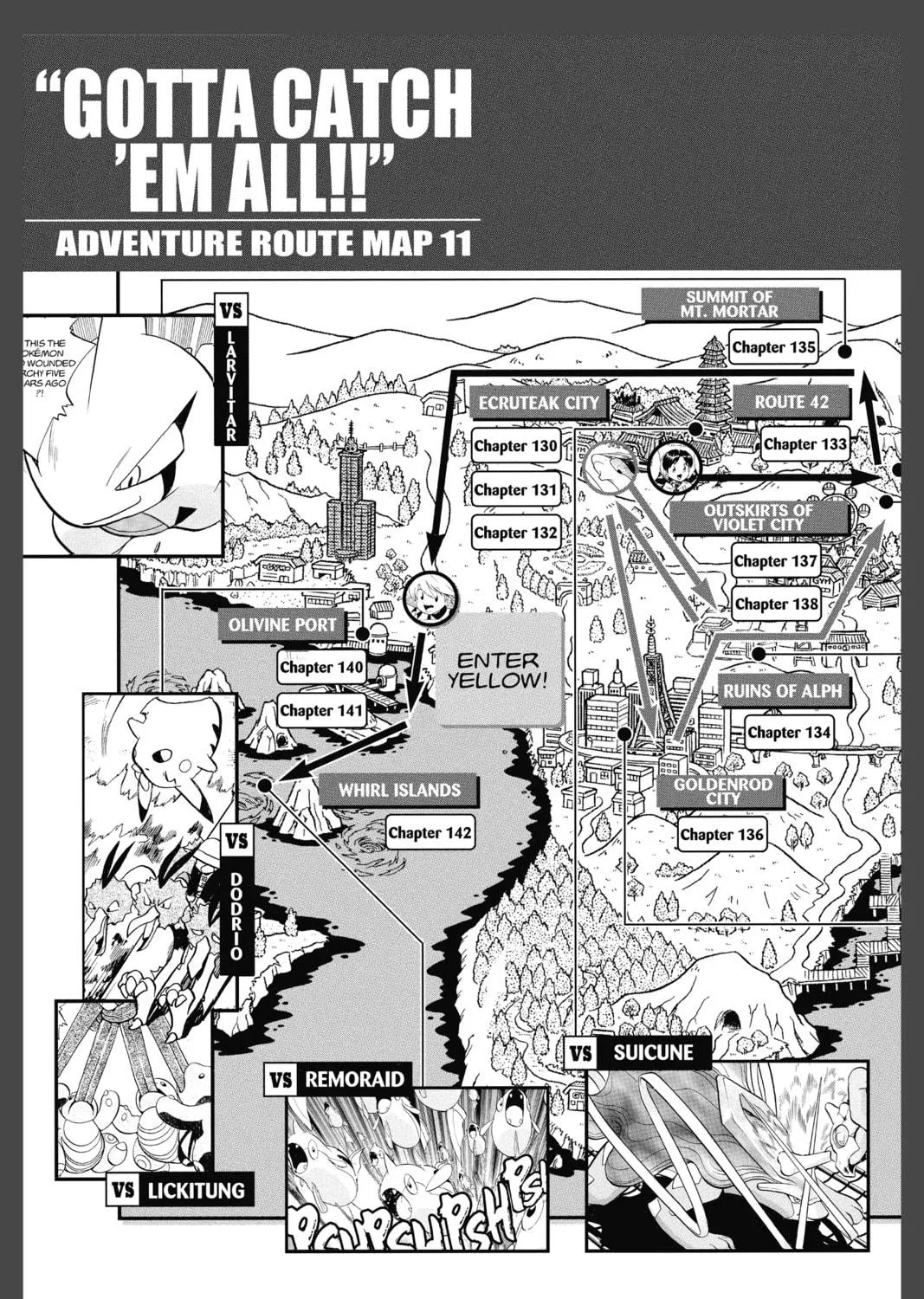 Pokémon Adventures Chapter 142 page 35 - 