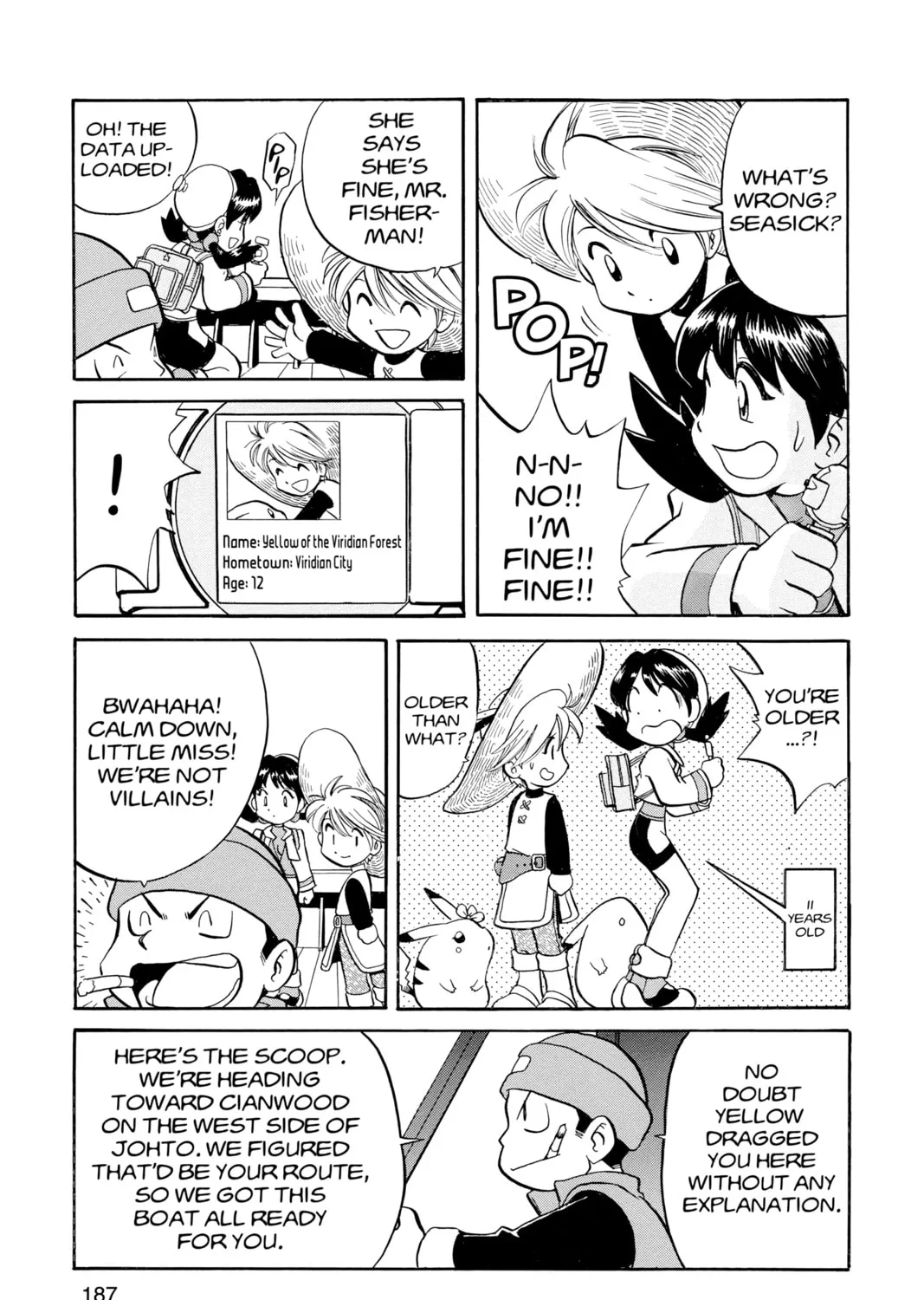 Pokémon Adventures Chapter 142 page 7 - 