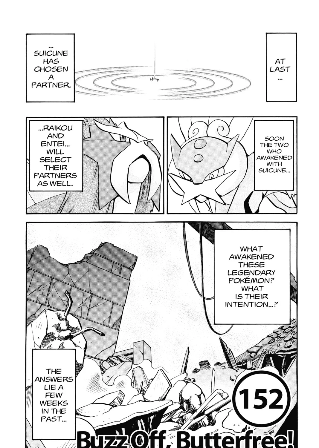 Pokémon Adventures Chapter 152 page 1 - 