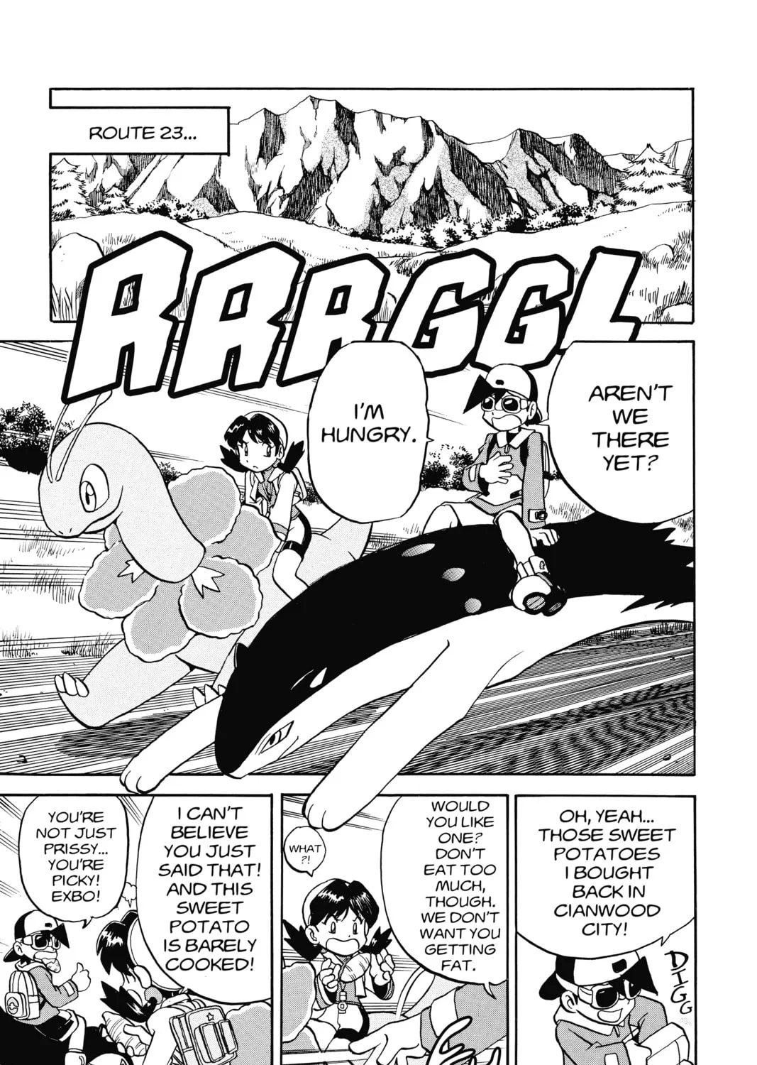 Pokémon Adventures Chapter 154 page 1 - 
