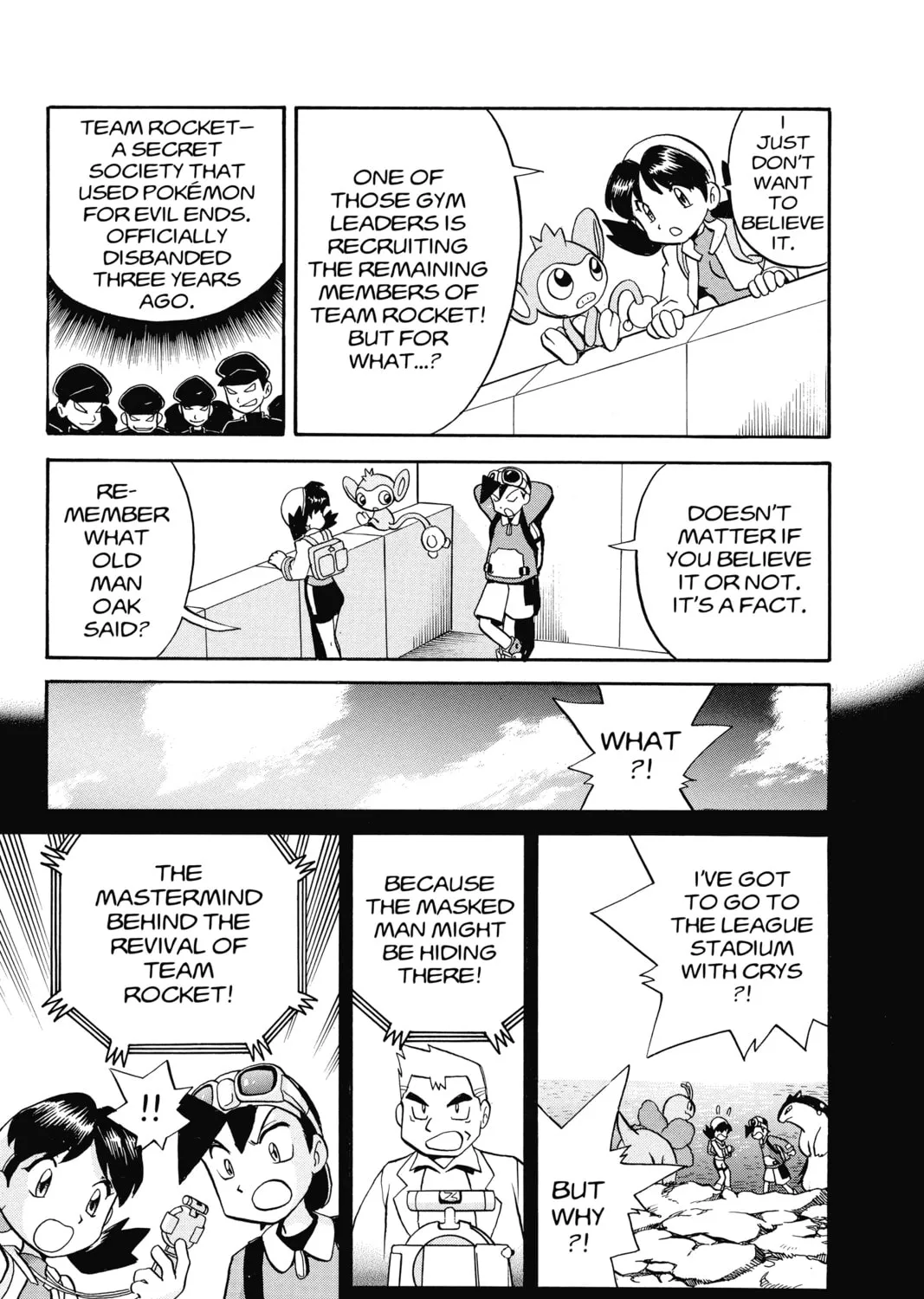 Pokémon Adventures Chapter 156 page 3 - 
