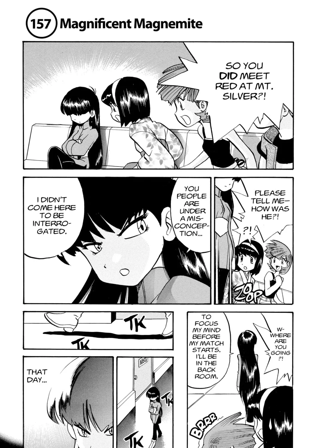 Pokémon Adventures Chapter 157 page 1 - 