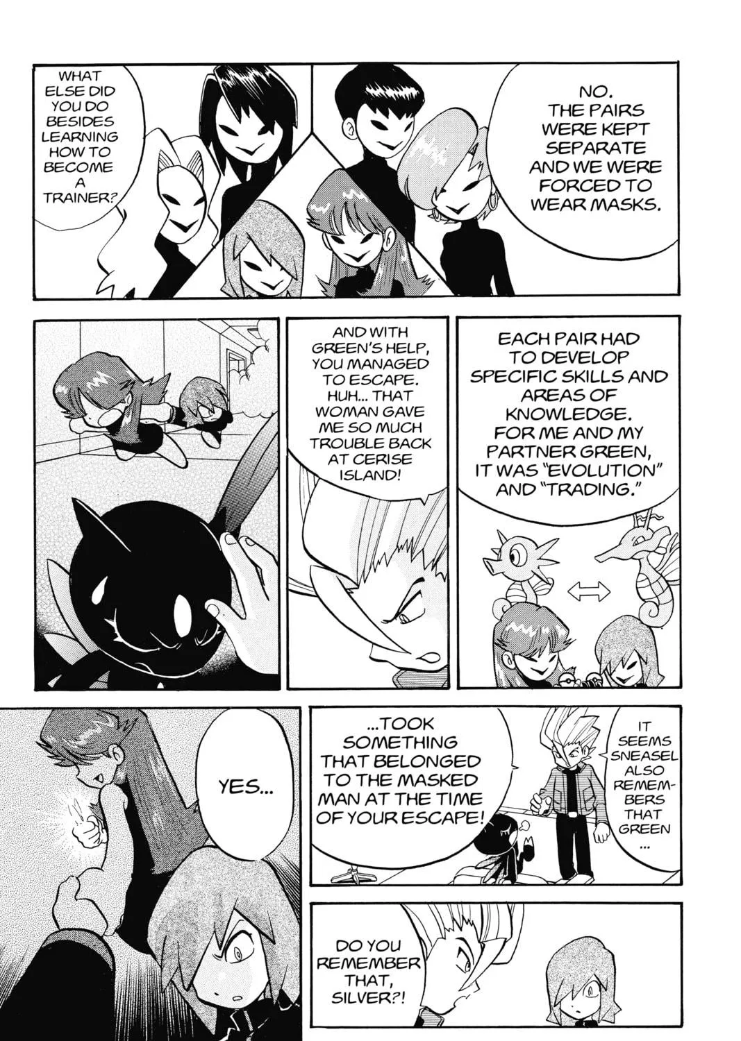 Pokémon Adventures Chapter 159 page 19 - 