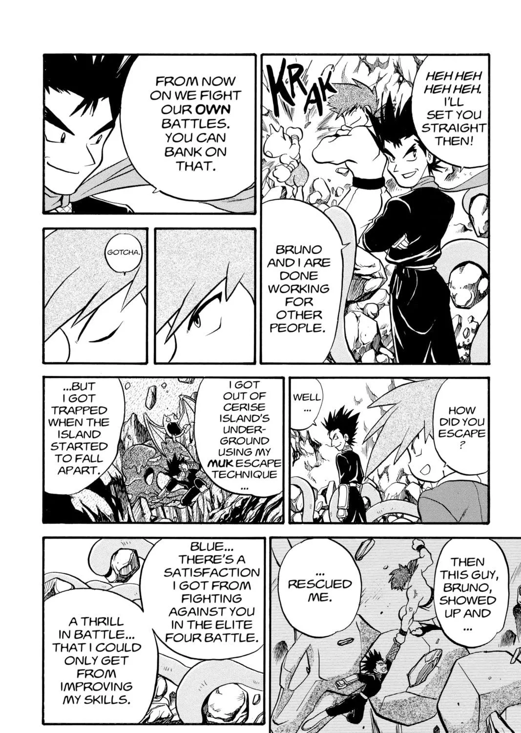Pokémon Adventures Chapter 176 page 9 - 