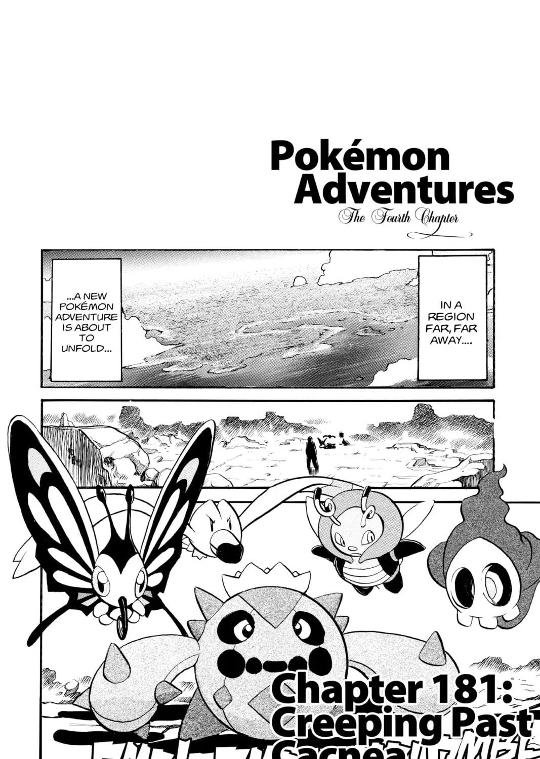Pokémon Adventures Chapter 181 page 1 - 