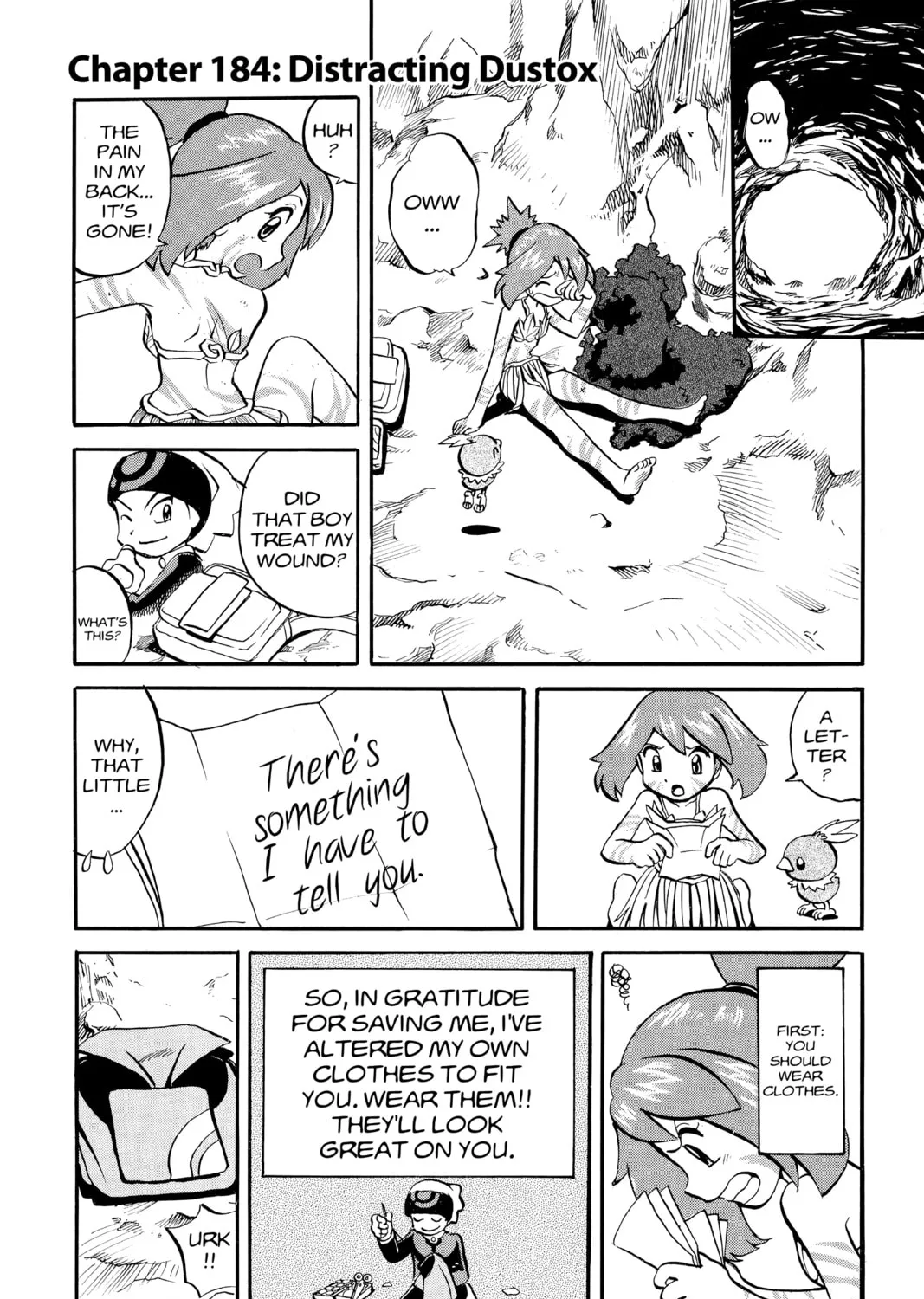 Pokémon Adventures Chapter 184 page 1 - 