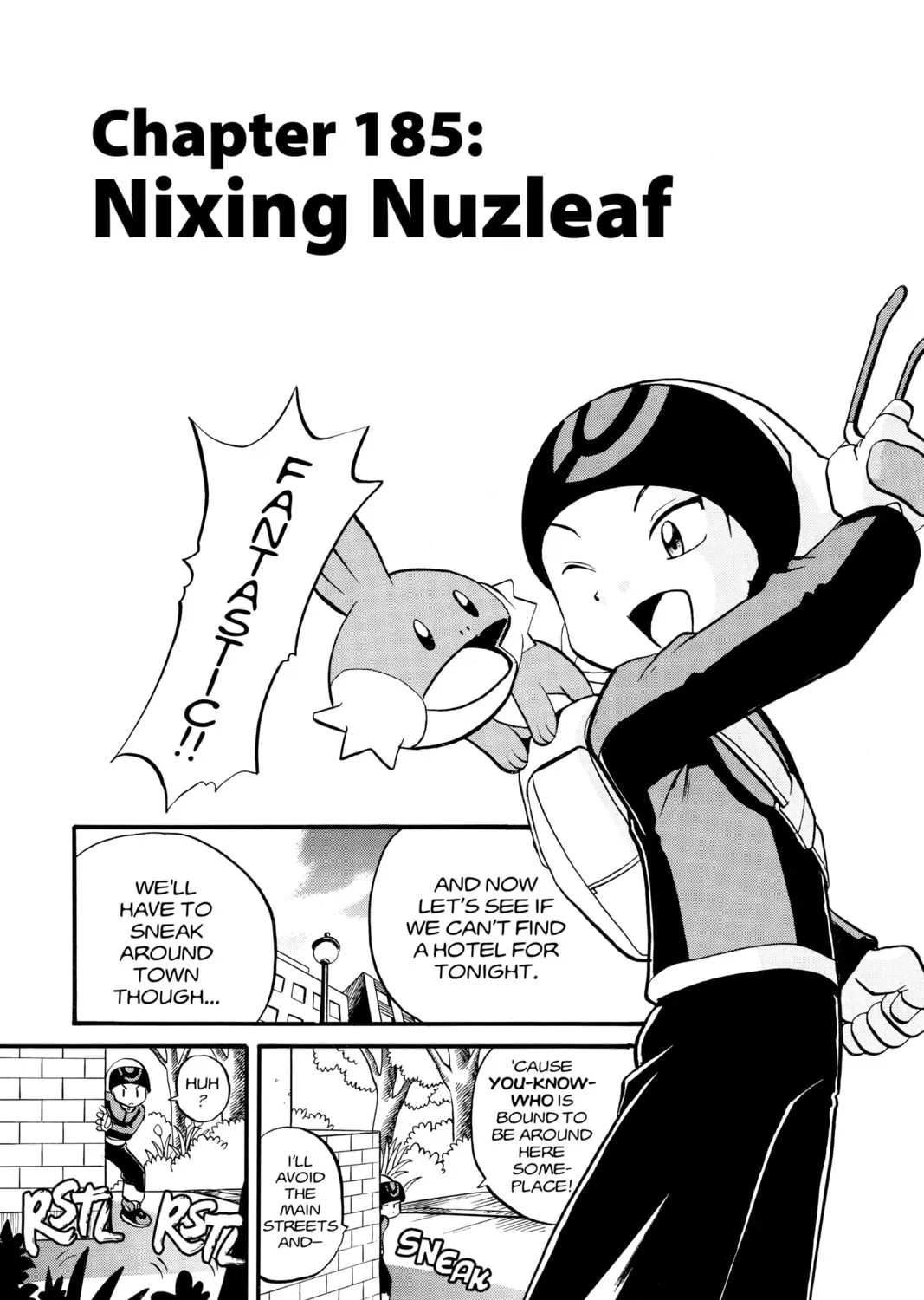 Pokémon Adventures Chapter 185 page 1 - 