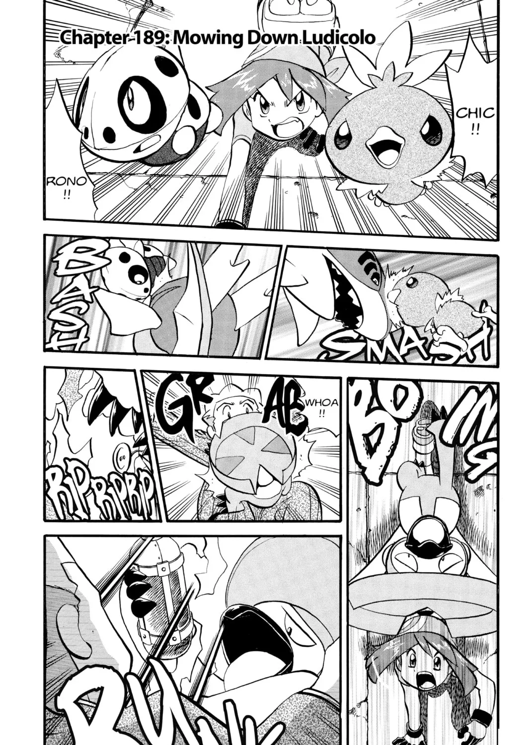 Pokémon Adventures Chapter 189 page 1 - 