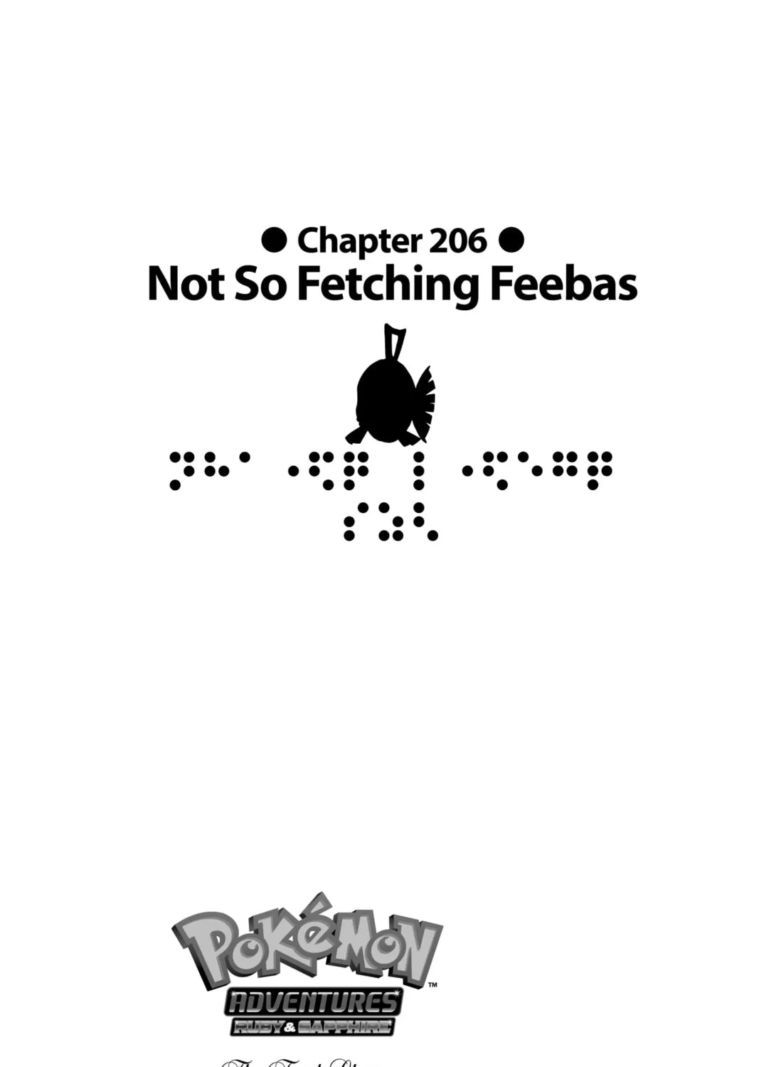 Pokémon Adventures Chapter 206 page 1 - 