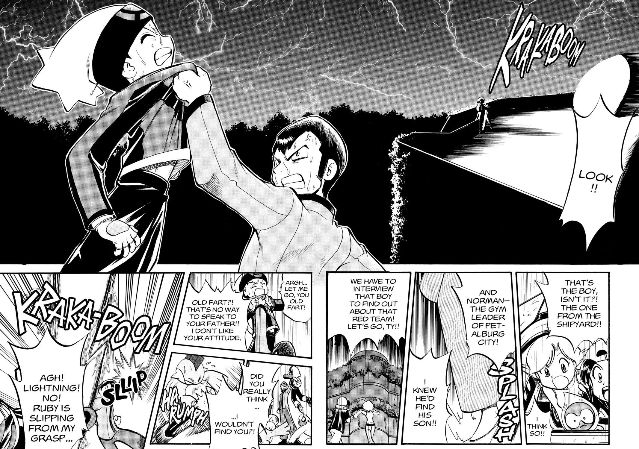 Pokémon Adventures Chapter 209 page 7 - 