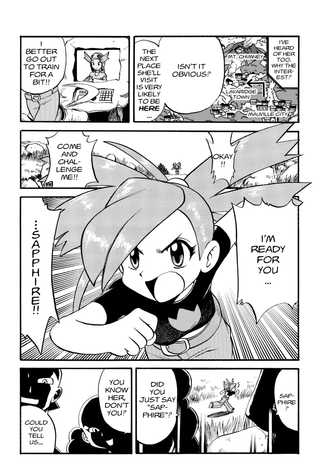 Pokémon Adventures Chapter 212 page 7 - 