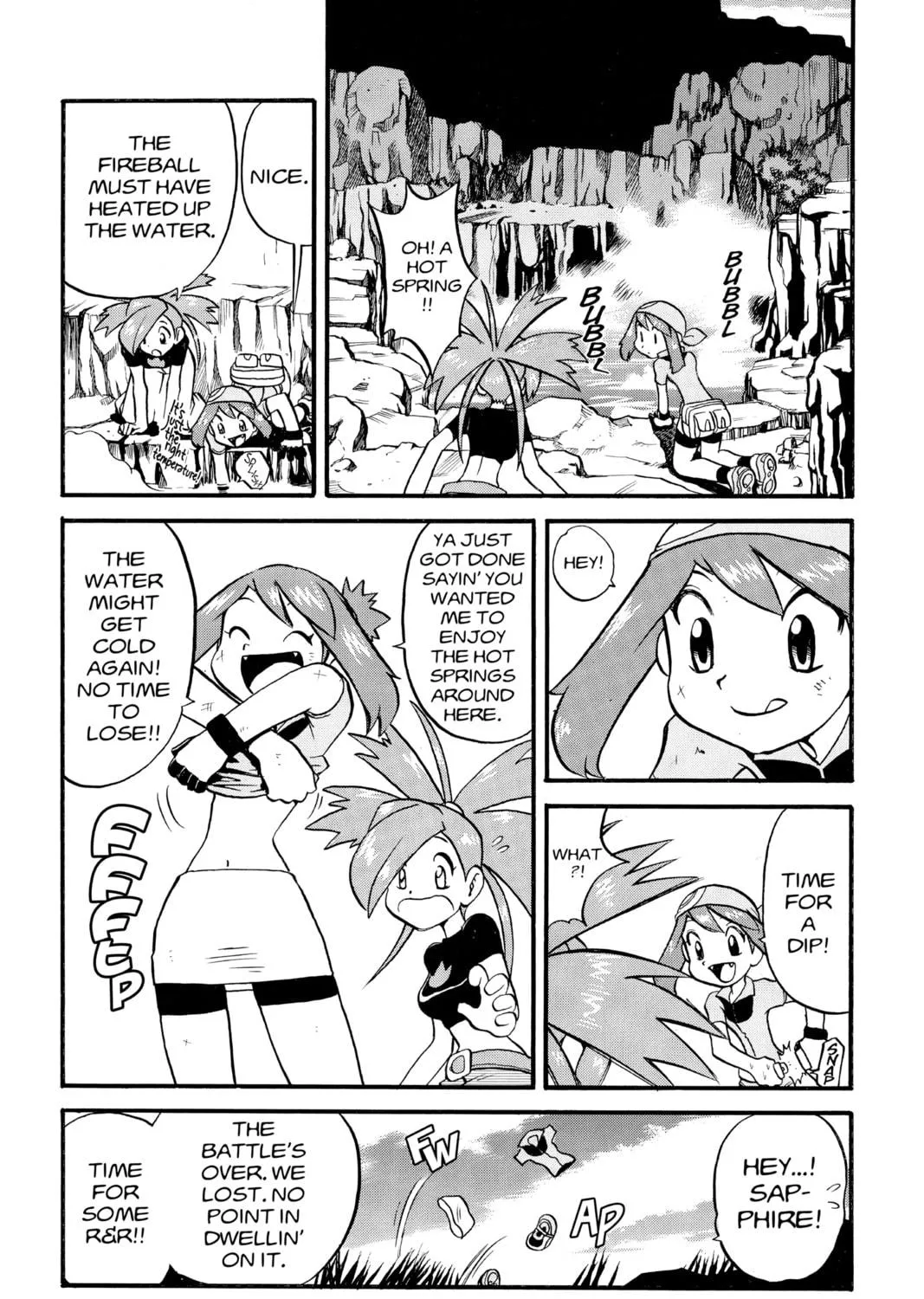 Pokémon Adventures Chapter 216 page 19 - 
