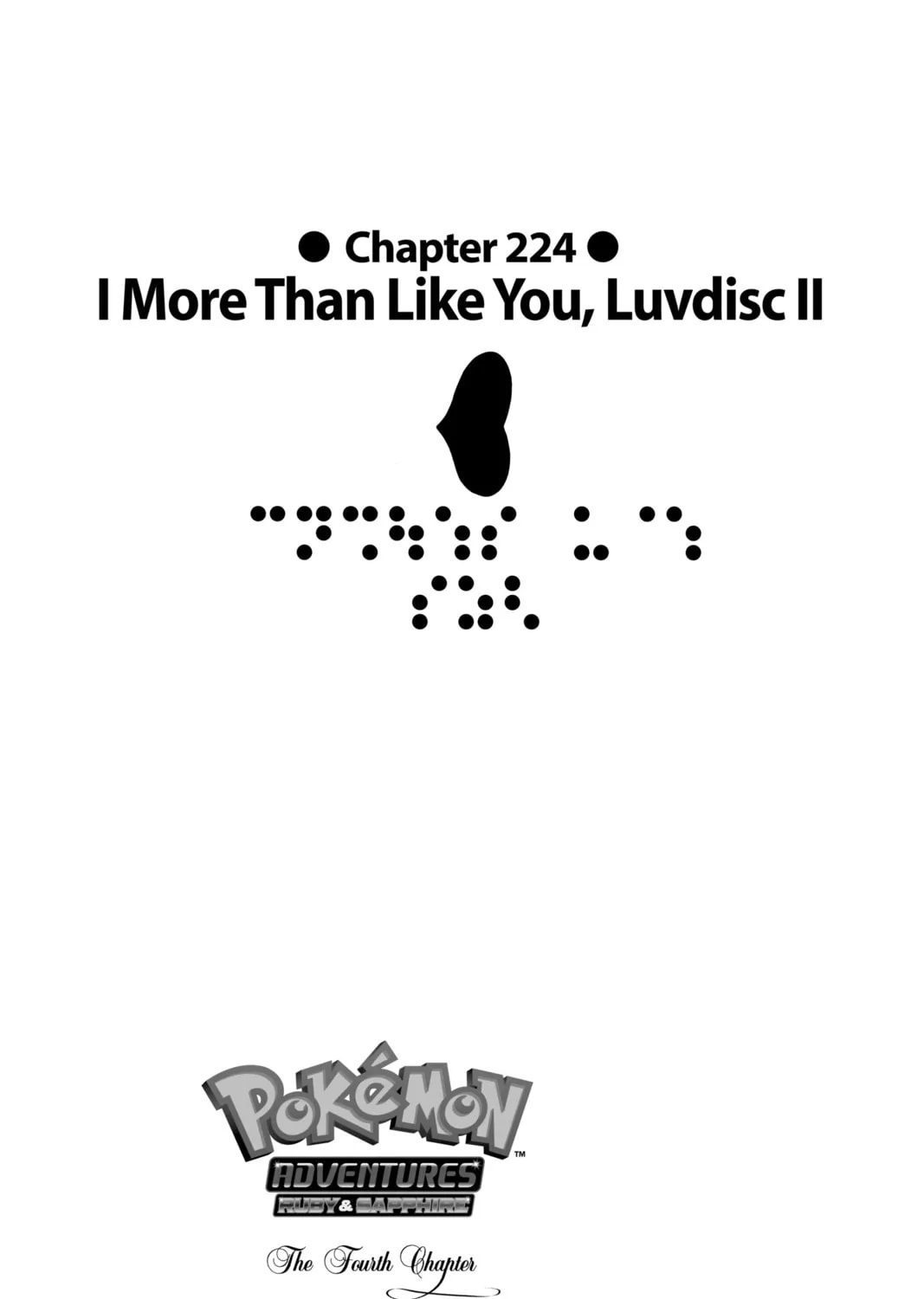 Pokémon Adventures Chapter 224 page 1 - 