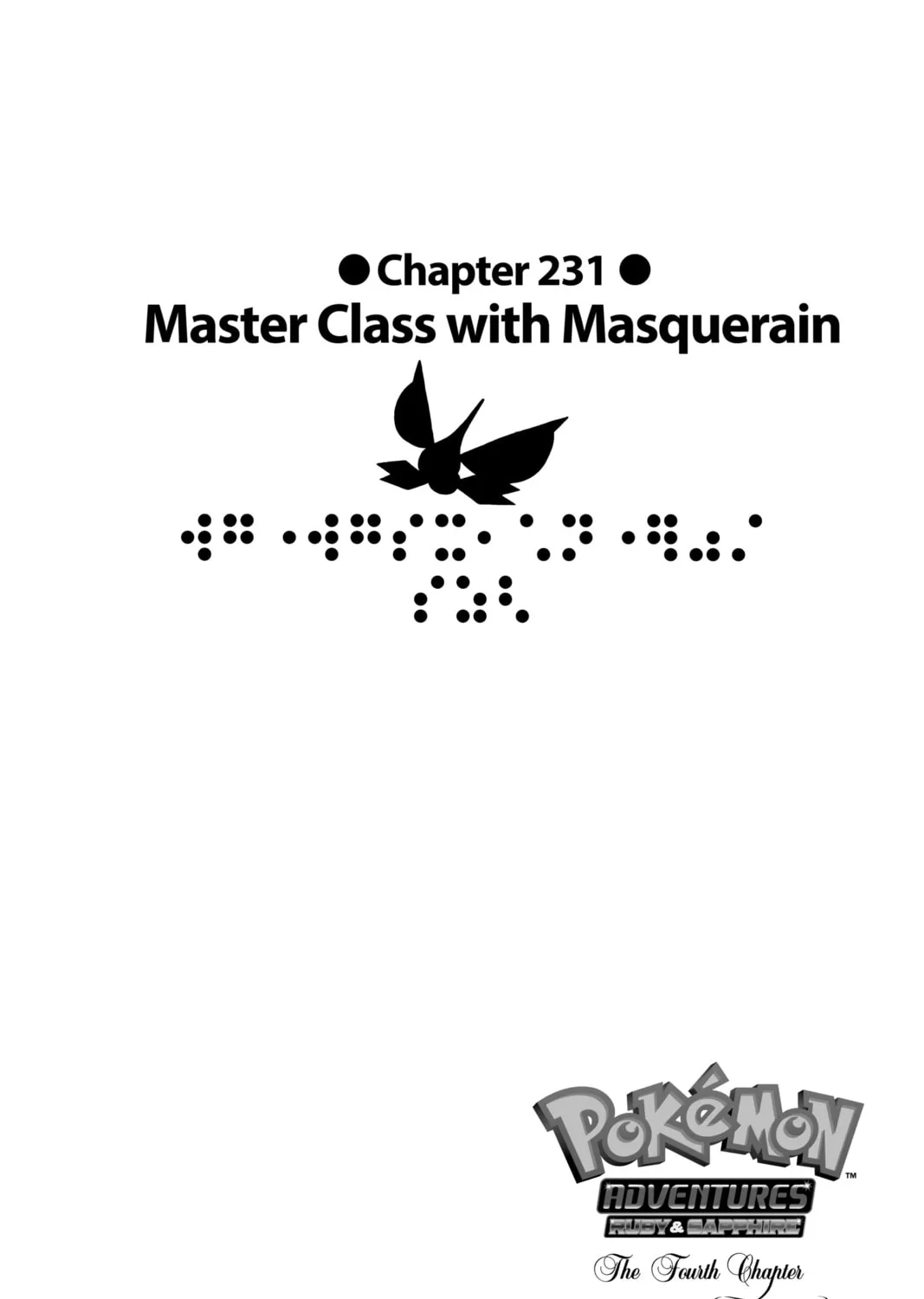 Pokémon Adventures Chapter 231 page 1 - 