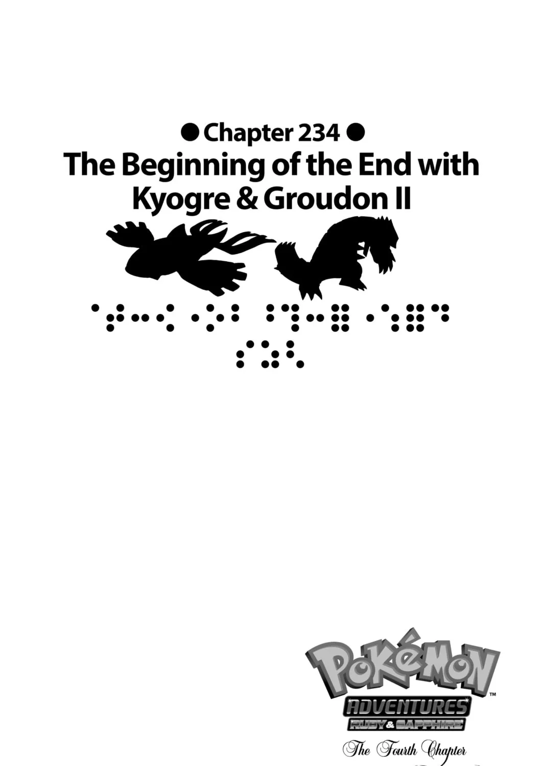 Pokémon Adventures Chapter 234 page 1 - 