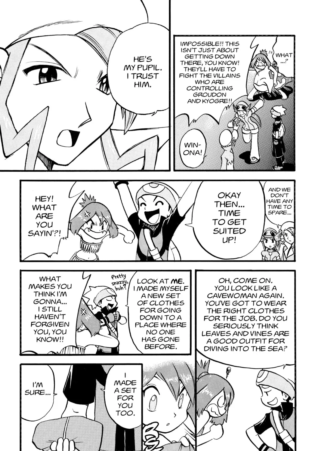 Pokémon Adventures Chapter 238 page 27 - 
