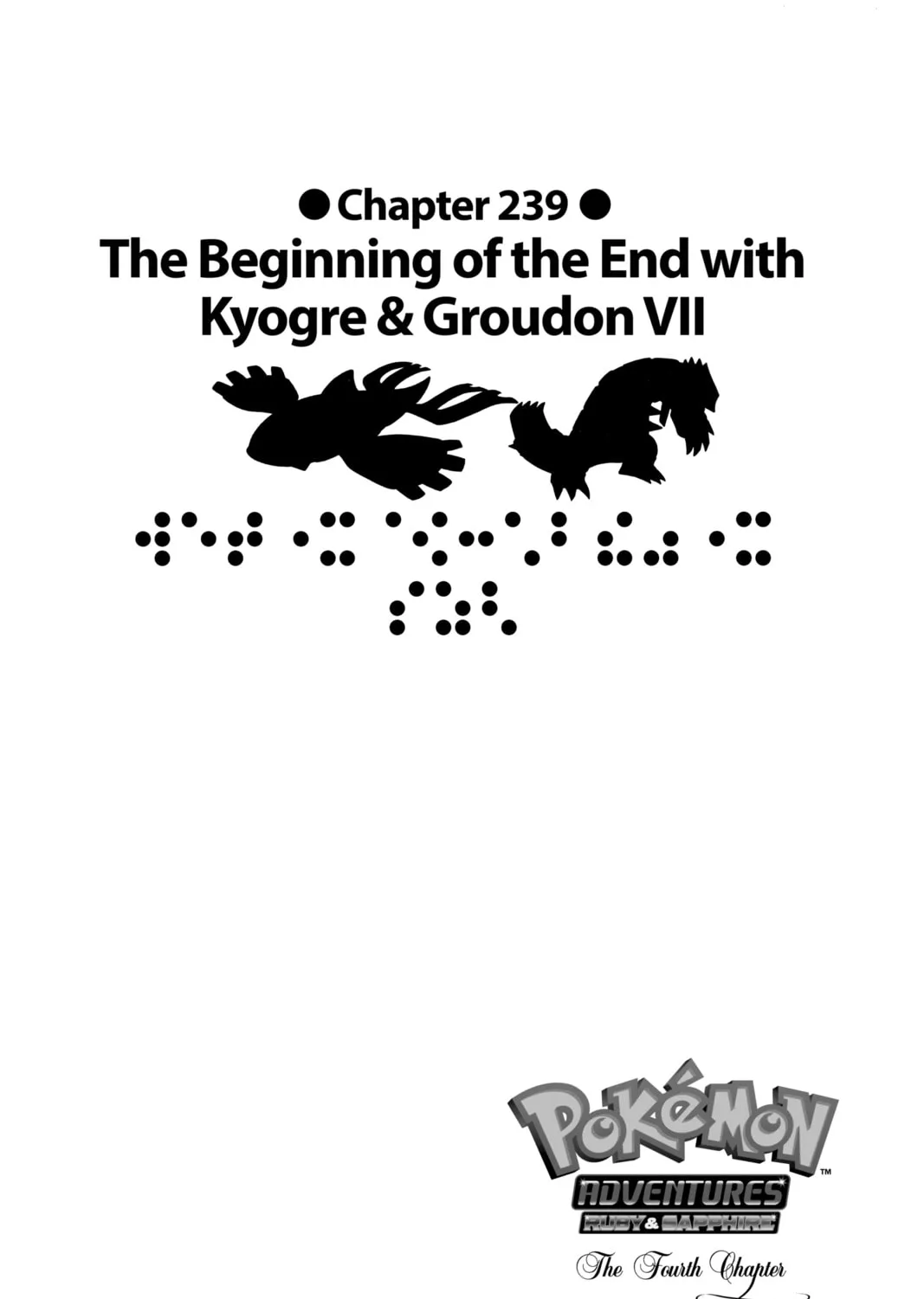 Pokémon Adventures Chapter 239 page 1 - 
