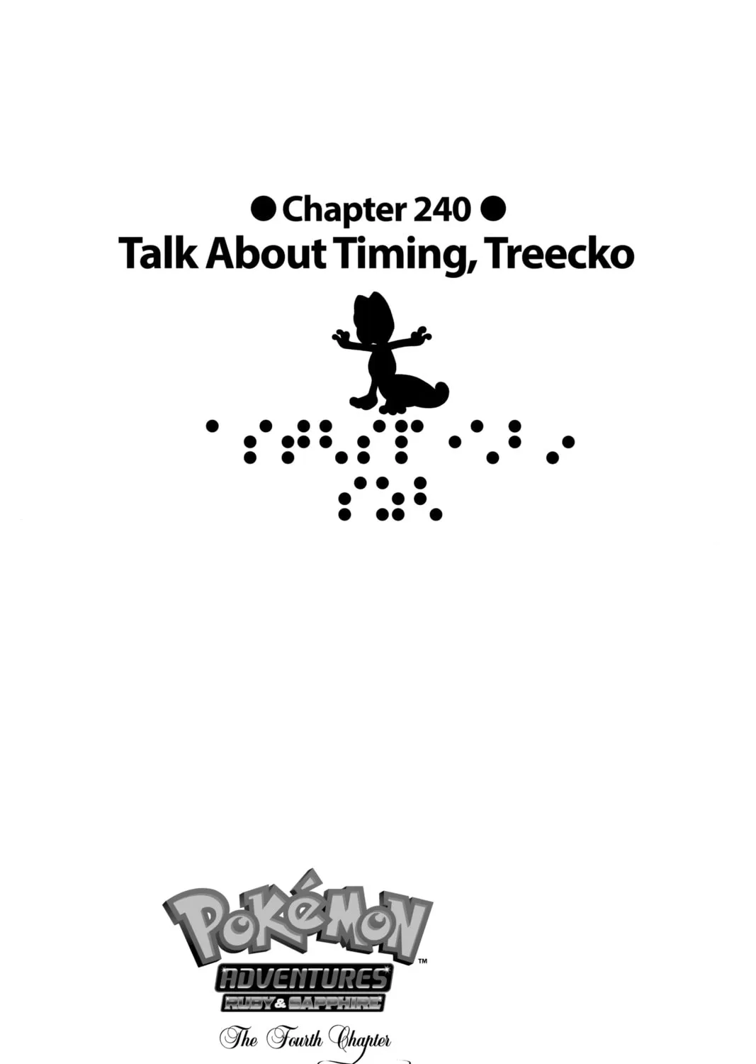 Pokémon Adventures Chapter 240 page 1 - 