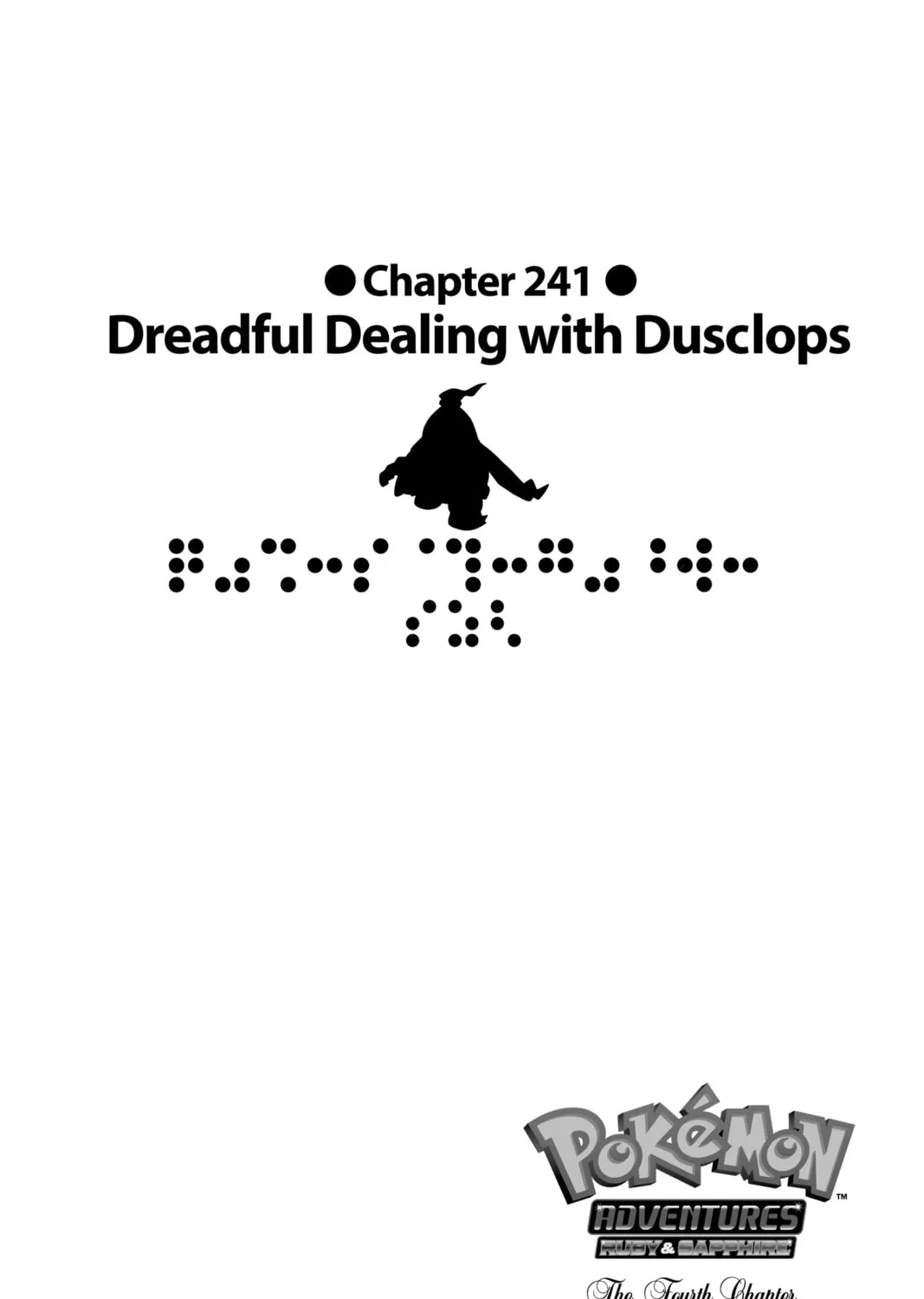 Pokémon Adventures Chapter 241 page 1 - 