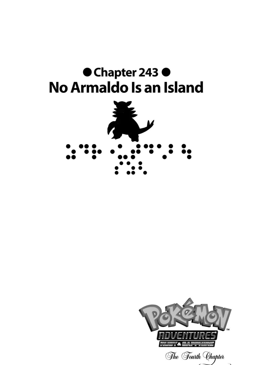 Pokémon Adventures Chapter 243 page 1 - 