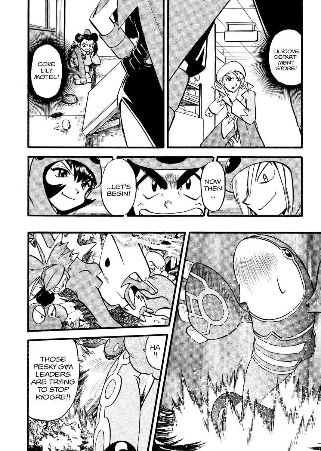 Pokémon Adventures Chapter 245 page 9 - 