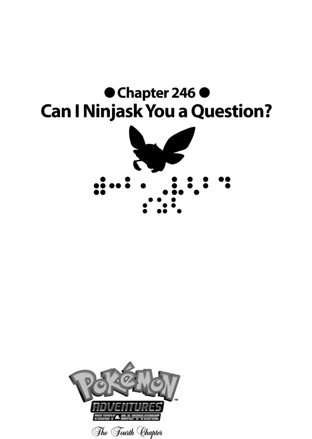 Pokémon Adventures Chapter 246 page 1 - 