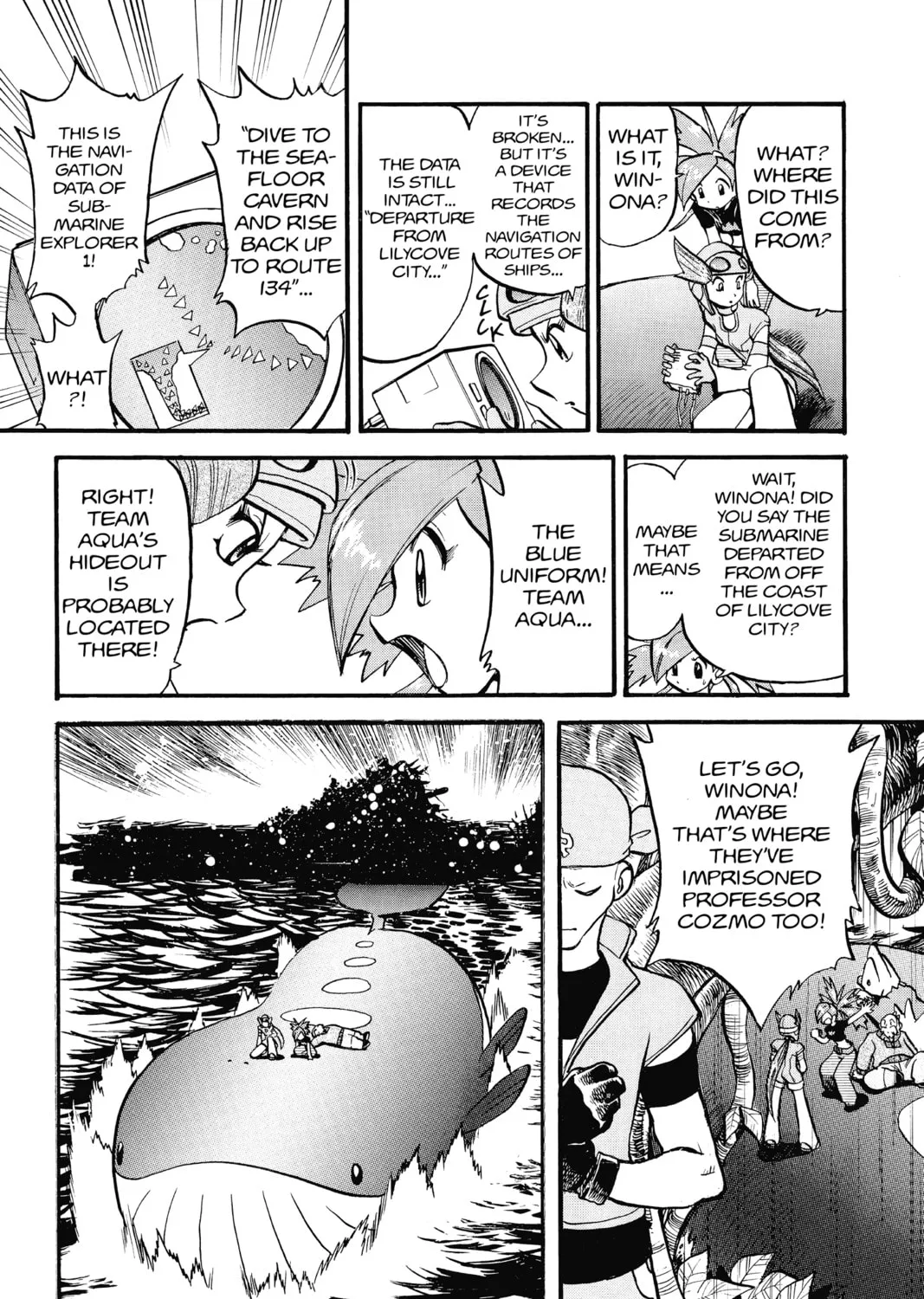 Pokémon Adventures Chapter 250 page 33 - 