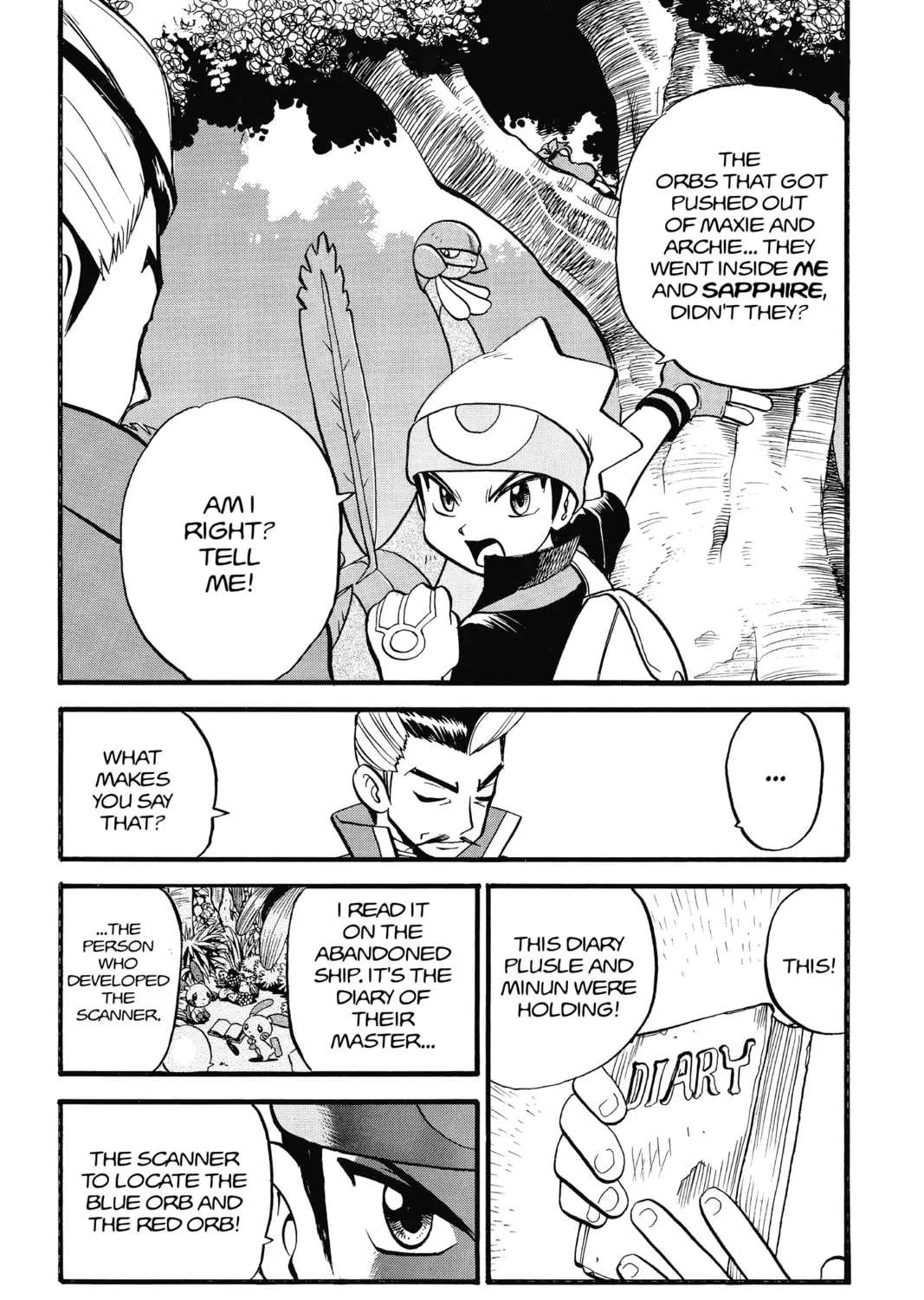 Pokémon Adventures Chapter 257 page 3 - 