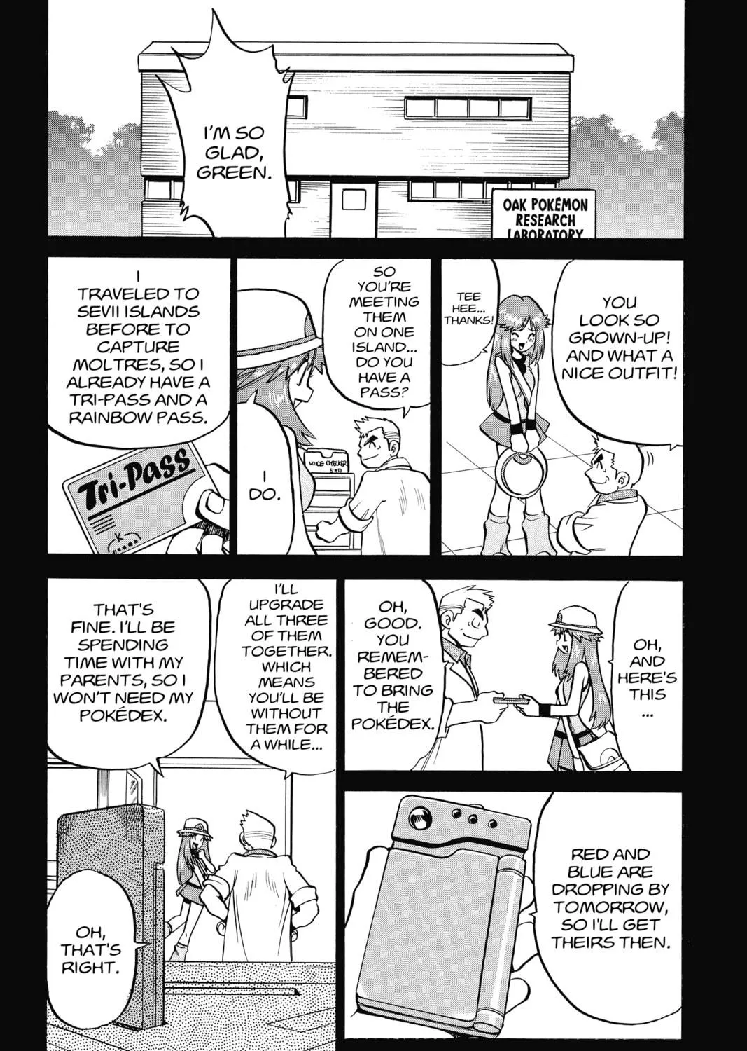 Pokémon Adventures Chapter 282 page 19 - 