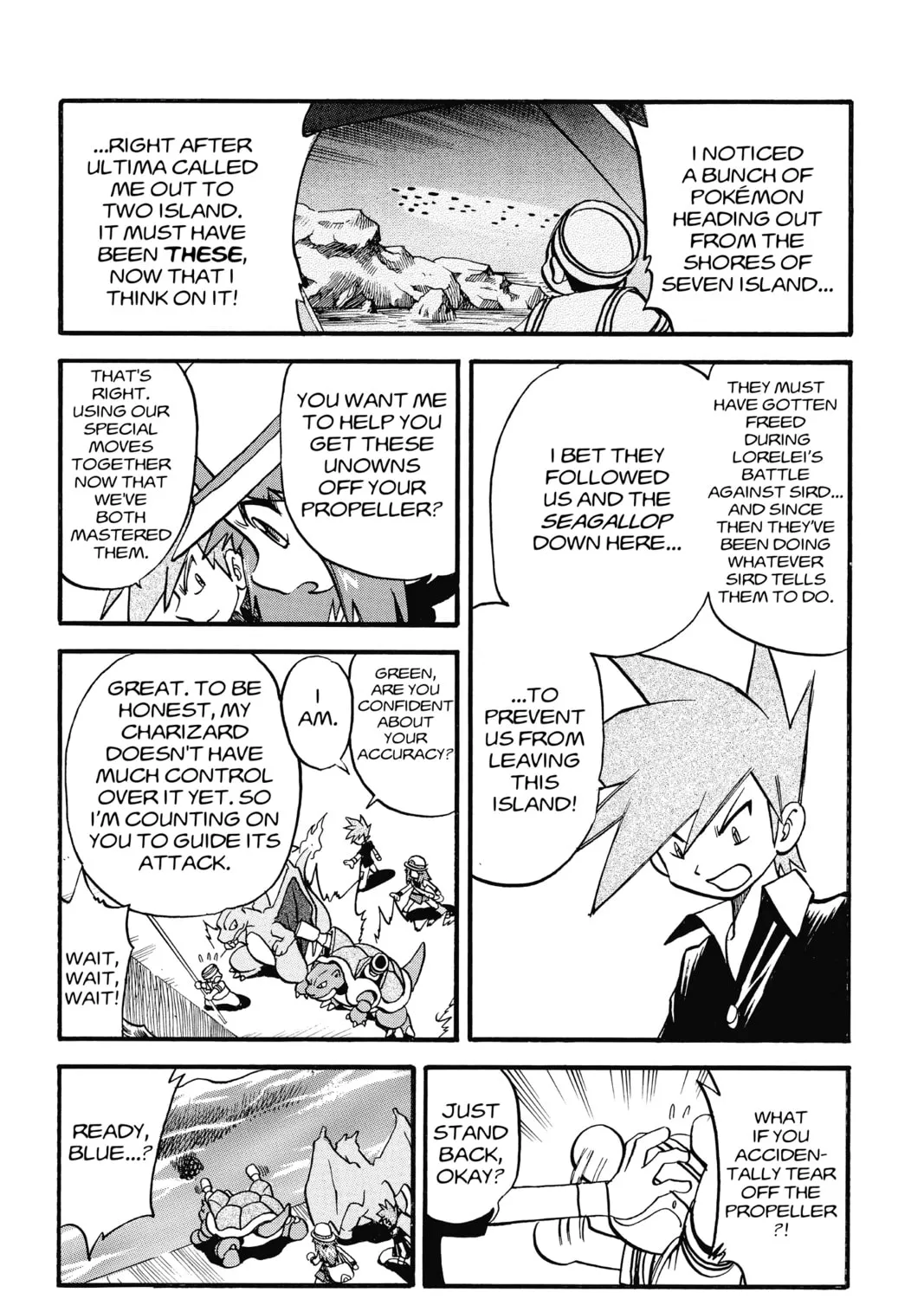 Pokémon Adventures Chapter 284 page 15 - 