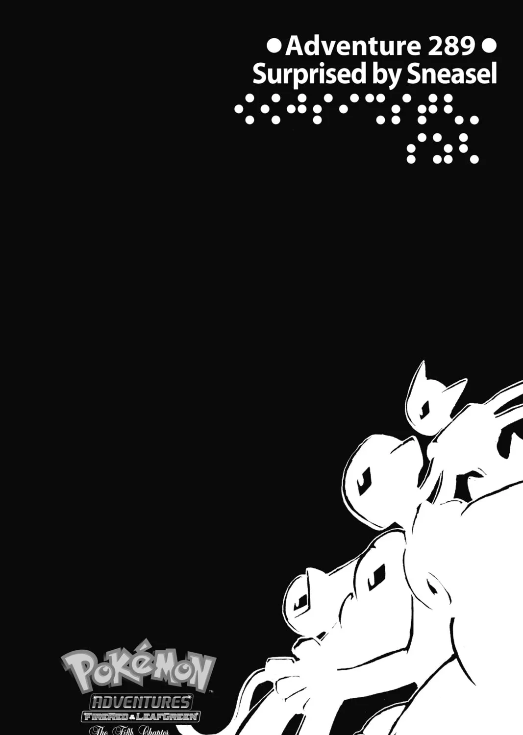 Pokémon Adventures Chapter 289 page 1 - 