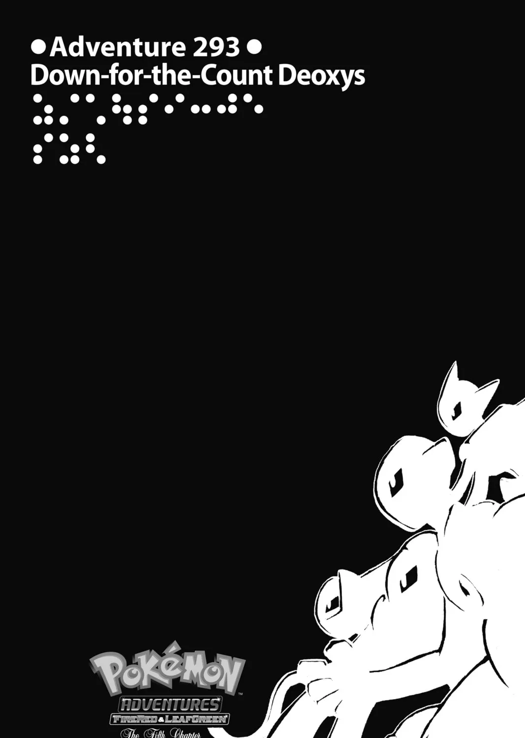 Pokémon Adventures Chapter 293 page 1 - 