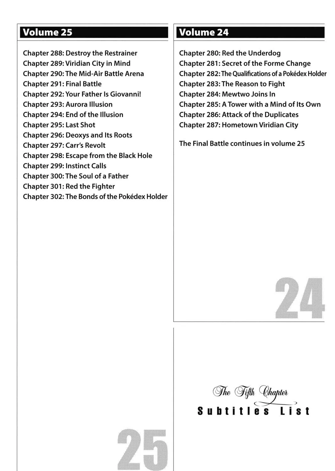 Pokémon Adventures Chapter 302 page 35 - 